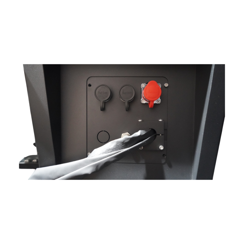 Portable air cooled laser welding machine