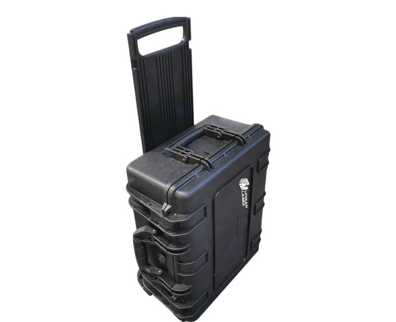 Luggage type of pulse laser cleaner